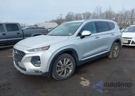 2020 Hyundai Santa Fe Sel z USA, uszkodzony, nr VIN 5NMS3CAD7LH143373